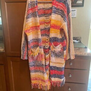 POL Multicolor Knit Cardigan